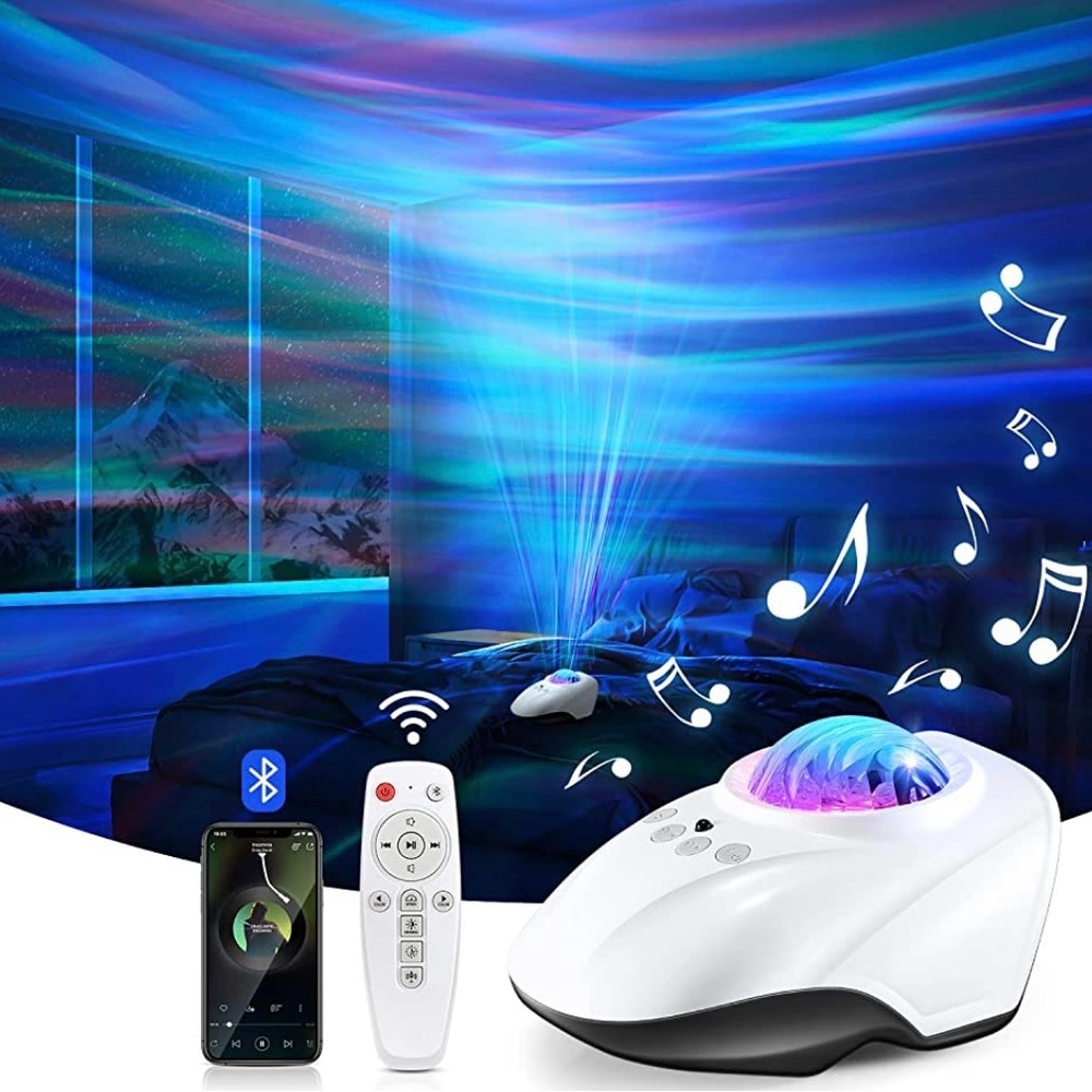 NWOT Galaxy Projector for Bedroom Aurora Projector Skylight Bluetooth Projector